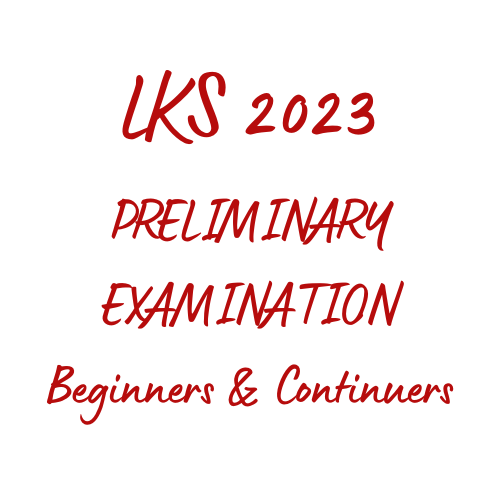 2023_Preliminary Examination_Beginners_Continuers