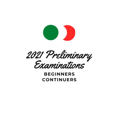 2021 _Italian_Beginners_Continuers_Preliminary_Examination